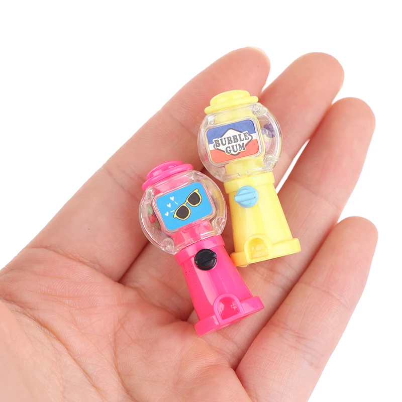 Торговый автомат ярких конфет в масштабе 1:12 для кукольного домика миниатюрное