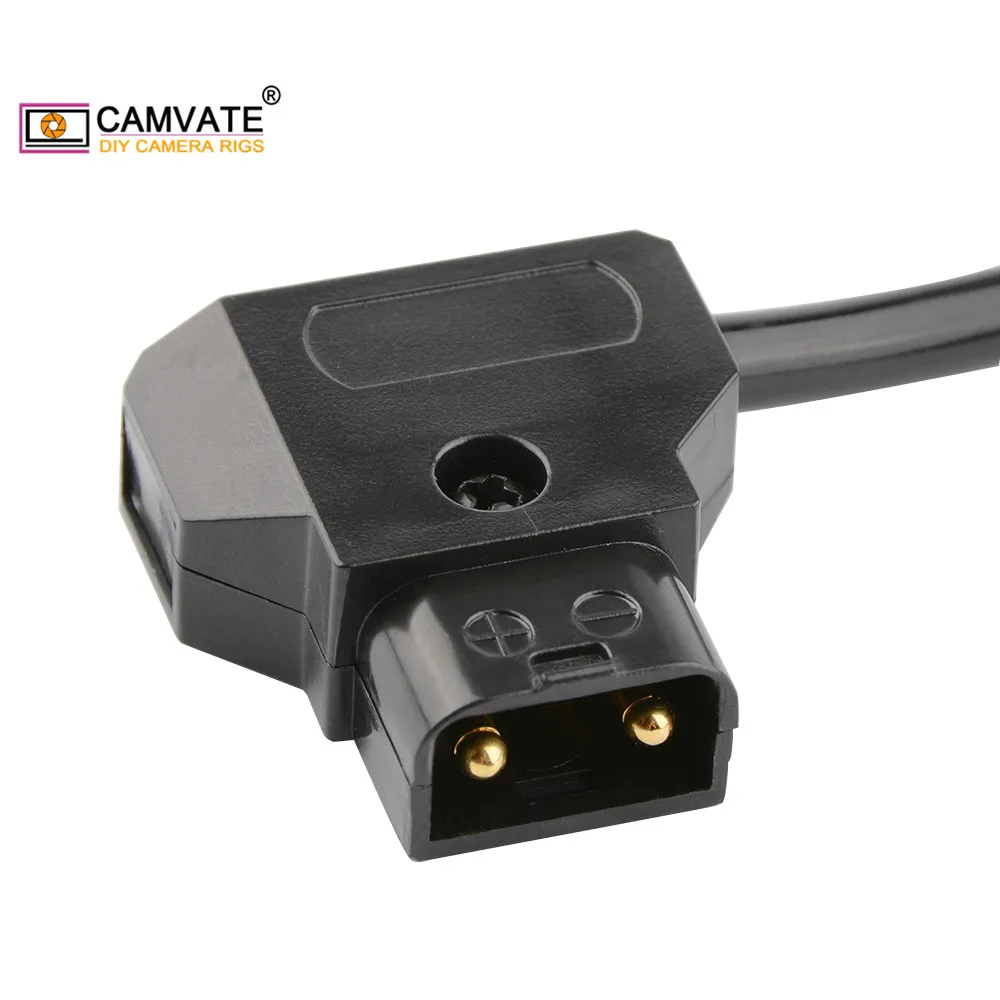 

CAMVATE Standard D-Tap Male Connector To 4-Port D-Tap Female Connector For External Monitor/On-camera Light/Wireless Receiver