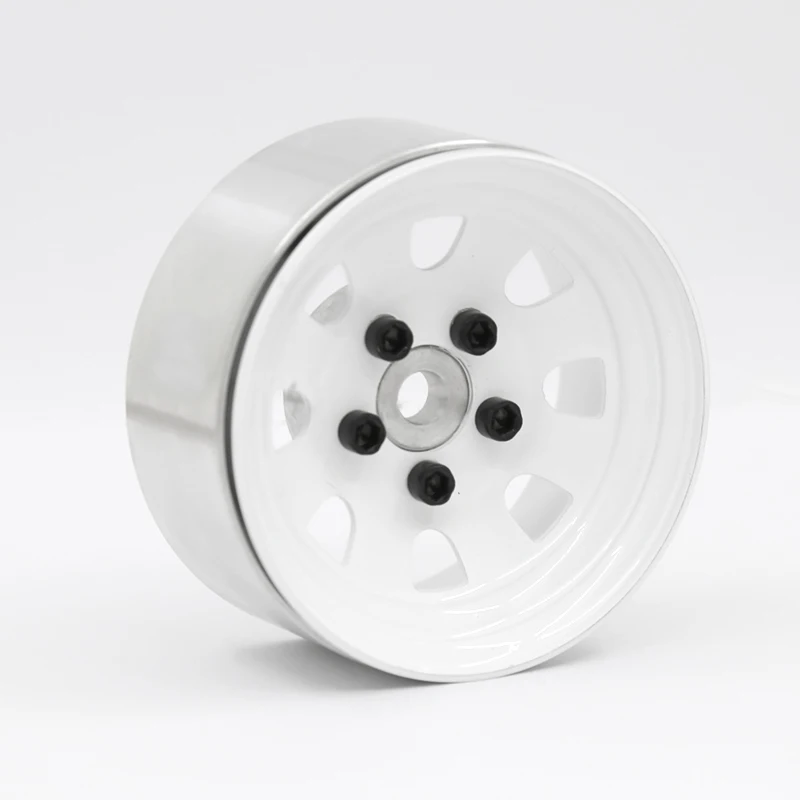 4Pcs Metal 1.9 Beadlock Wheel Rims Hub for 1/10 RC Crawler Car Axial SCX10 II 90046 AXI03007 Traxxas TRX4 RC4WD D90 | Игрушки и хобби