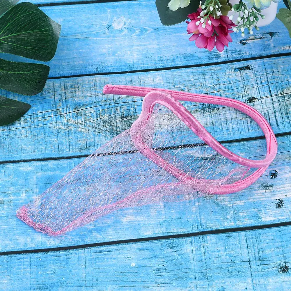 Мужские стринги C-String Нижнее белье Мини Прозрачное прозрачное Сетчатое нижнее с