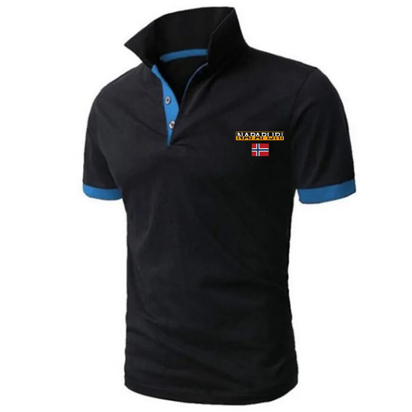 

Top quality 2021 new men's polo shirt cotton short sleeve casual Polos men's fashion summer lapel men's shirt