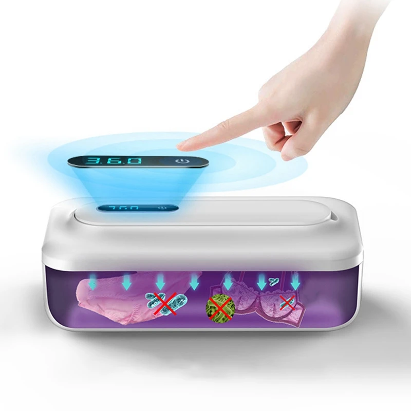 

Portable UV Disinfection Box Multifunctional UV Light Cleaning Box for Phone/Jewelry/Underwear/Toy Disinfection Device