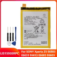 original replacement phone battery lis1593erpc for sony xperia z5 e6883 e6633 e6653 e6683 e6603 rechargable batteries 2900mah