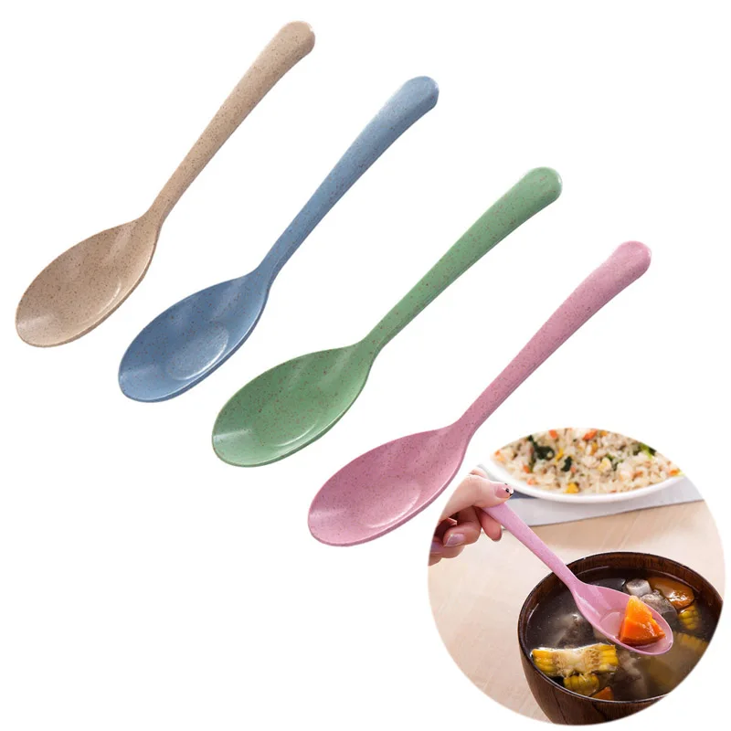 4 шт./компл. столовая ложка столовые приборы для ресторана товары дома