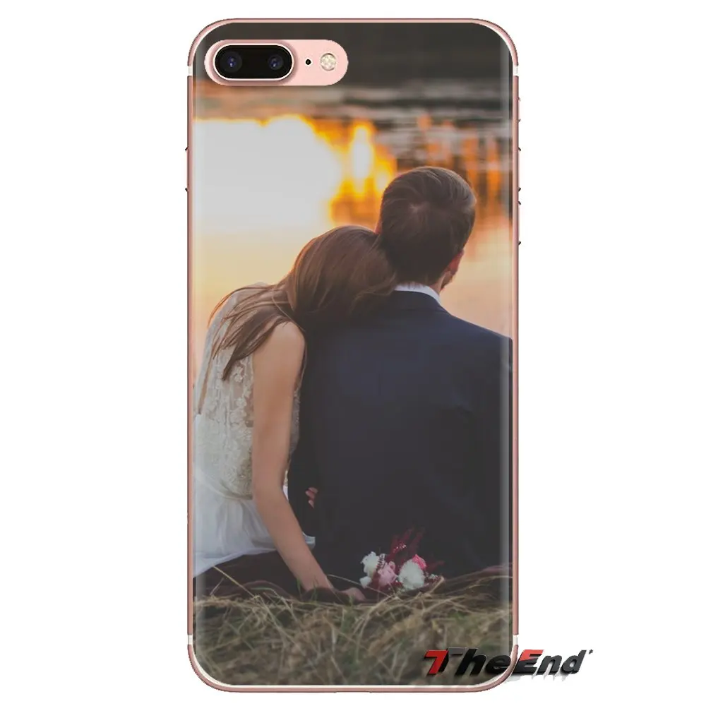 Праздничная Свадьба для iPhone XS Max XR X 4 4s 5 5S 5C SE 6 6S 7 8 Plus samsung Galaxy J1 J3 J5 J7 A3 A5 прозрачный