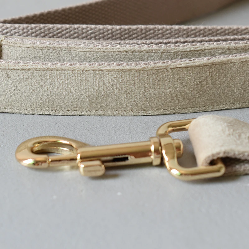 Тканевый поводок для ошейника собаки с бесплатной гравировкой ожерелье среднего