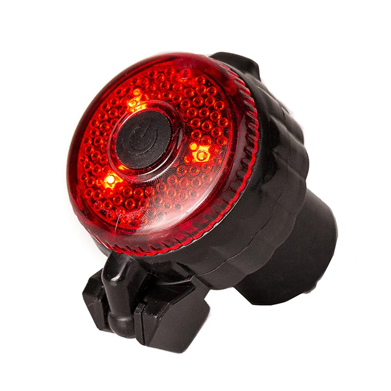 

1 Pc Bicycle 3-mode Rearview Mirror With Warning Light Rotatable Bike Handlebar Mirror Cycling Accessories