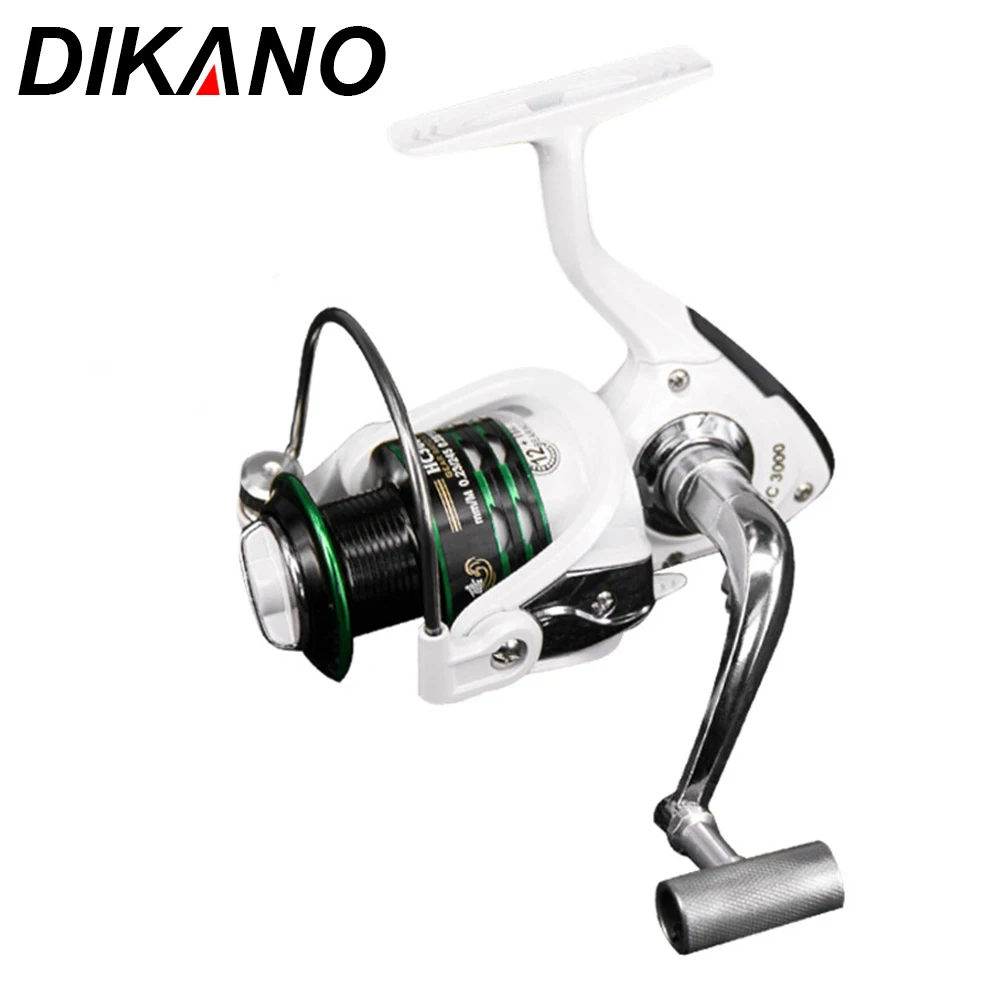 

Lightweight Fishing Spinning Reels For Spinning Rods Fishing Gear 5.2:1 5.1:1 Metal Nylon