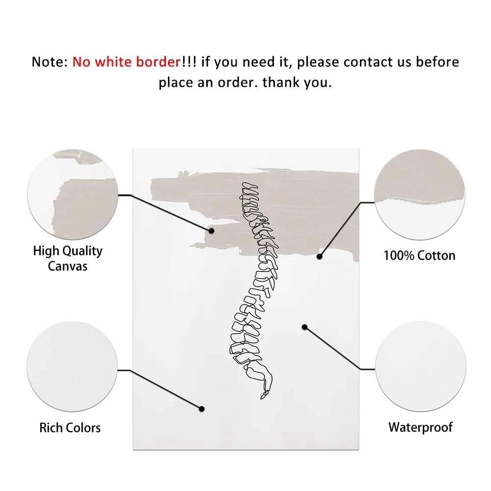 Абстрактная линия зубов Современная стоматологическая клиника настенное