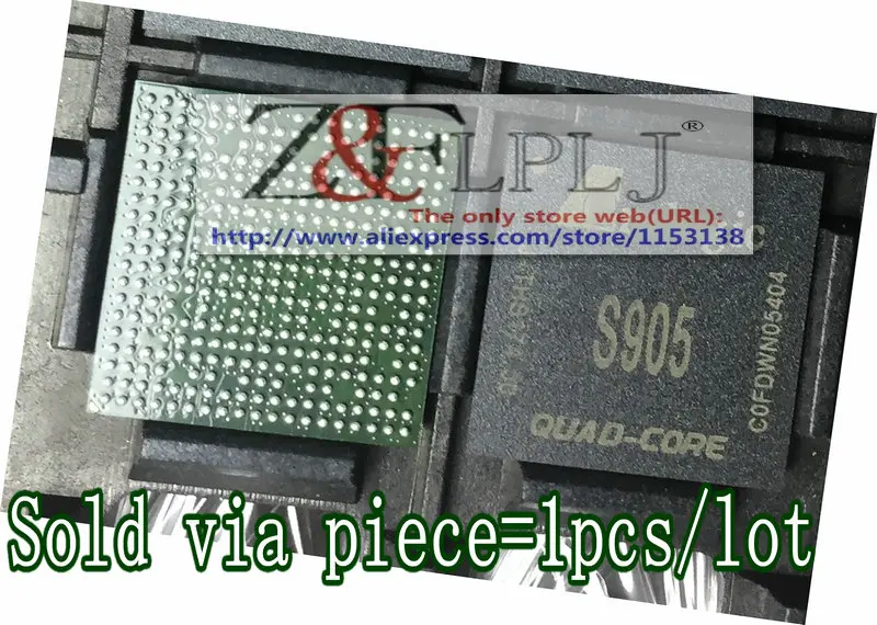 S905 CPU BGA четырехъядерный 64-битный чип новый оригинальный продается через 1 шт./лот |