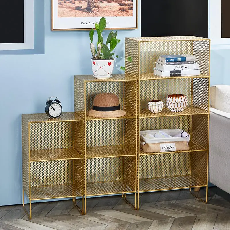 Многоуровневая полка для хранения Tieyi в гостиной современная простая