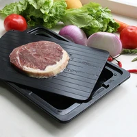 1 set kitchen fast defrosting tray board plate thaw frozen food meat fruit quick defrosting plate defrost kitchen gadget tool