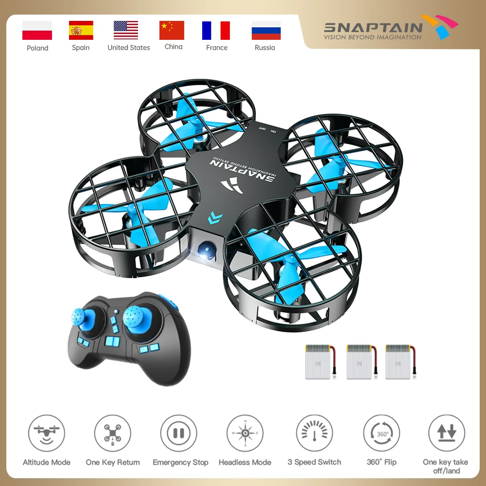 миниатюрный дрон snaptain h823 для дете