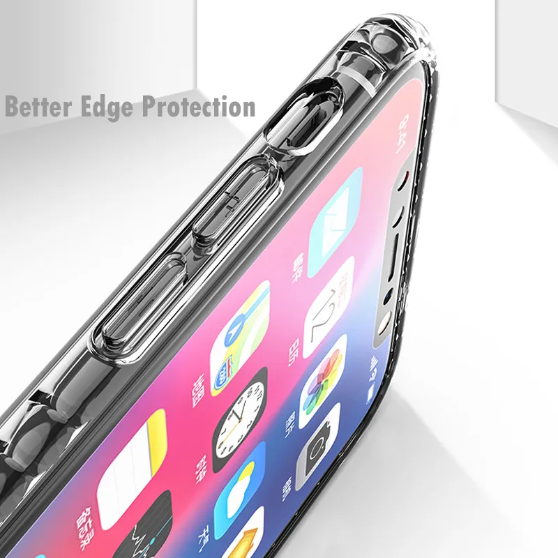 Luxury Clear Soft Silicone Phone Case For Samsung Galaxy A6 A8 Plus Fitted A7 2018 Back Cover |