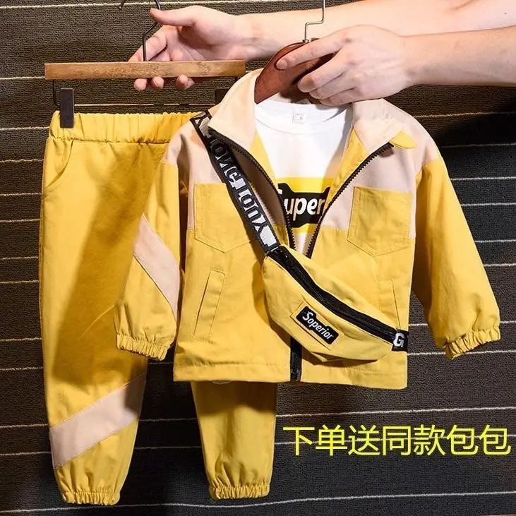 2020 новая модная одежда с длинными рукавами и защитой от ветра 3 шт./компл. пальто +