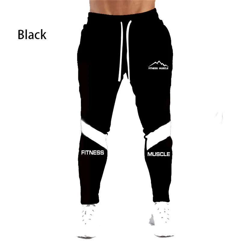 

Spring and Autumn New Men's Casual Sports Pants Pencil Pants Gym Running Exercise Fitness Pants Fashion Street Jogging Pants