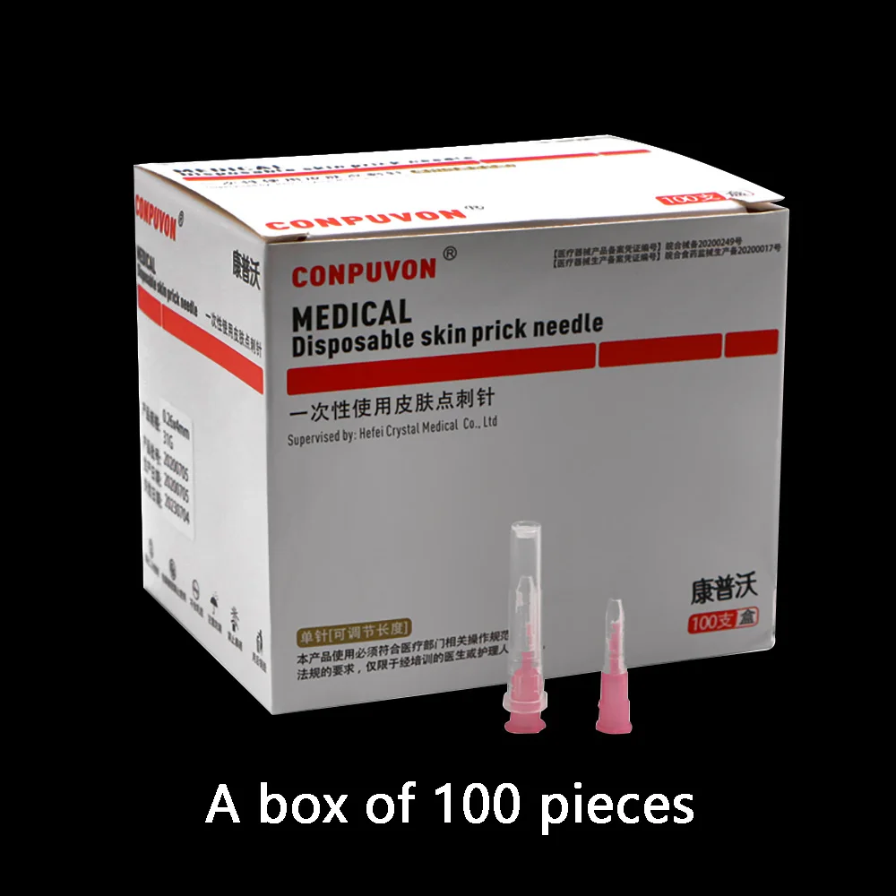 

31G Adjustable Needle Hand Watered Light Needle Single Path Painless Small Needle Micro Finishing Beauty Stab Needle