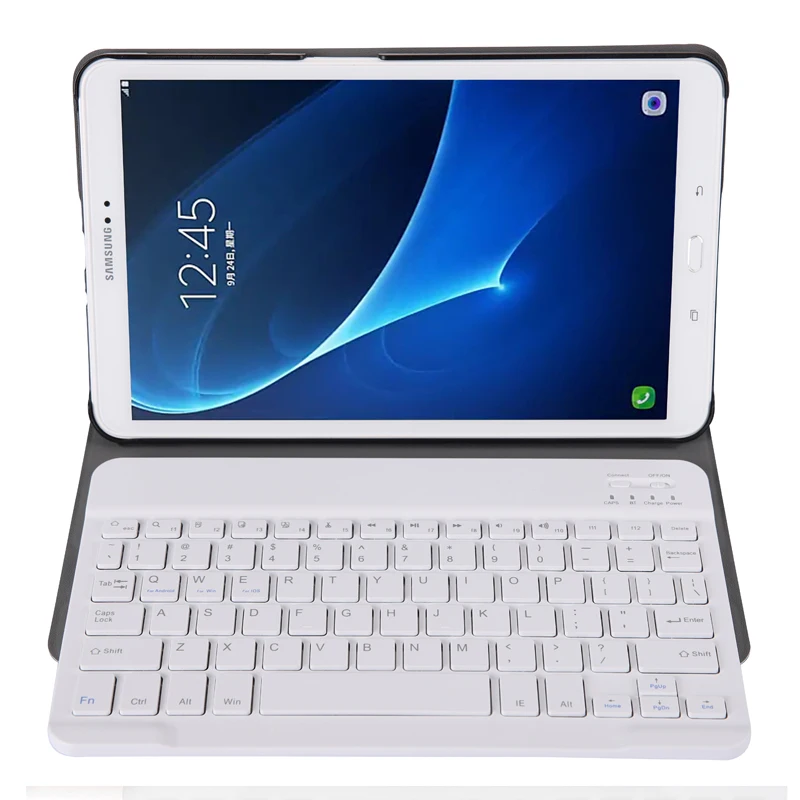 Bluetooth Keyboard Case For Samsung Galaxy Tab A 2016 10.1 T580 T585 Tablet Russian Arabic Hebrew Spanish French | Мобильные