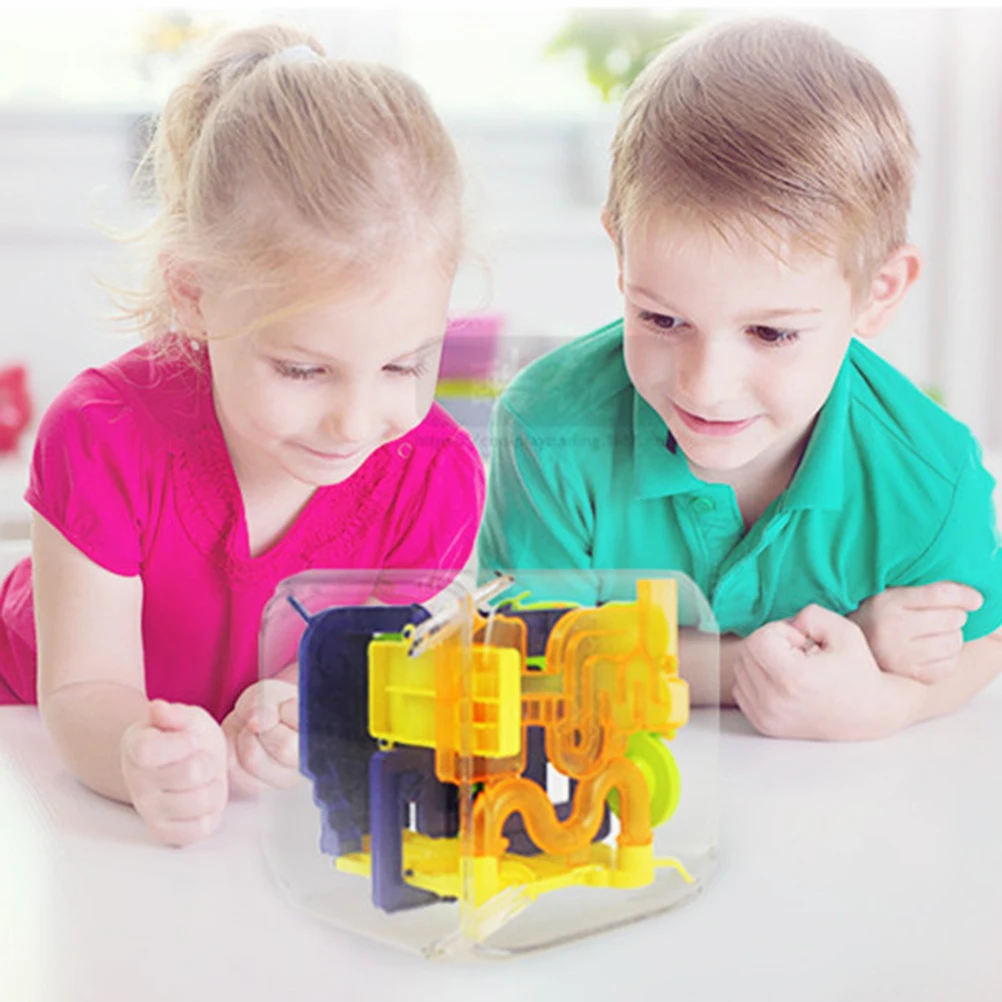 3D Головоломка Игрушка Лабиринт мяч волшебный лабиринт интеллект игрушки