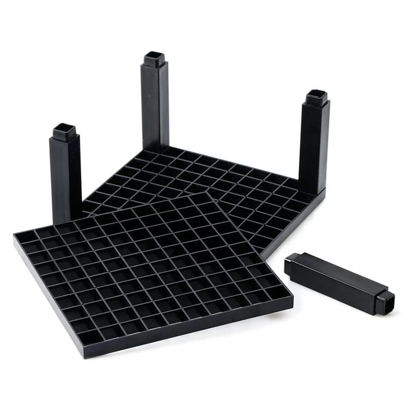 

96 Hole Grid Square Pen Holder Watercolor Oil Painting Plastic Pen Holder Detachable Art Office Supplies Pen Holder