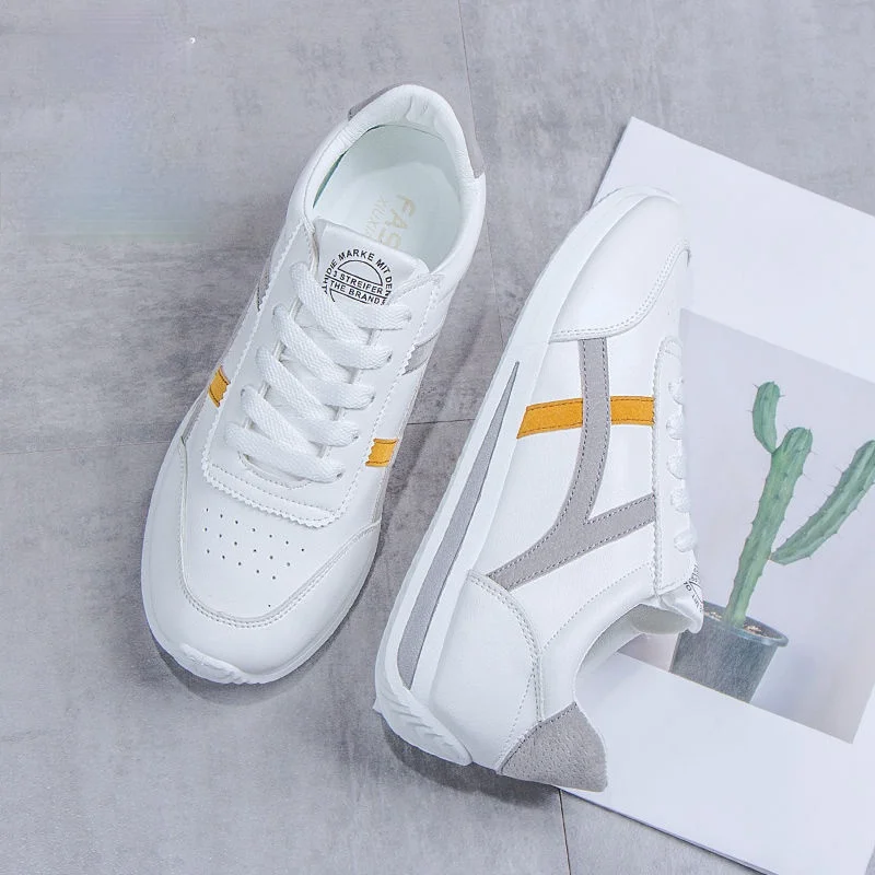 

High Quality New Women Sneakers Spring Vulcanized Shoes Ladies Casual Shoes Lightweigh Breathable Flat Shoes Tenis Feminino