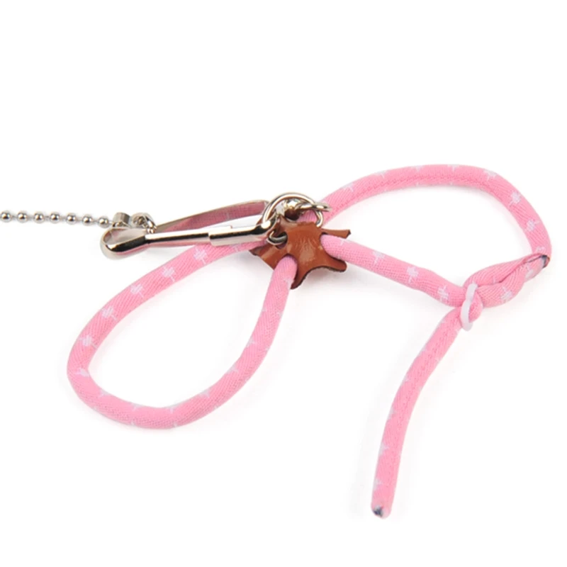 

Adjustable Soft Harness Leash Bird Parrot Mouse Hamster Ferrets Rat Small Pet Pig Traction Rope Lead Strap