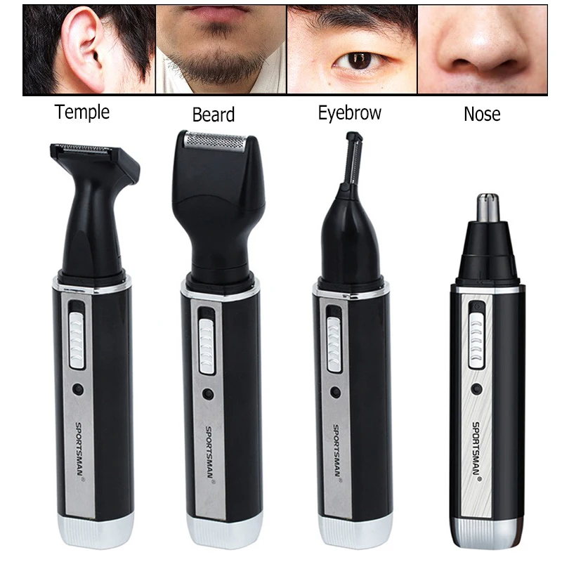 Тренажер для волос 4 в 1 триммер носа перезаряжаемая машинка стрижки