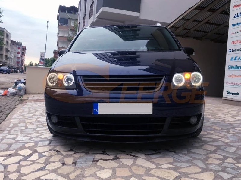 Для Volkswagen VW Touran 2003 2004 2005 2006 предлицевая сторона ультра яркий SMD СВЕТОДИОДНЫЙ