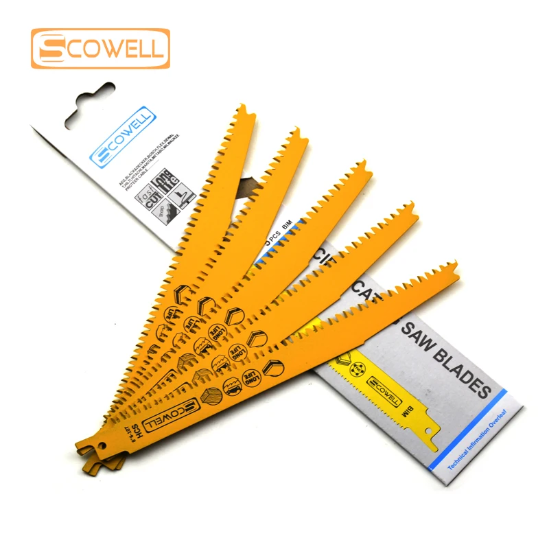 

30% Off 8 Inch Progressor Reciprocating Saw Blades Fast Wood Cutting Sabre Saw Blade 2345X Demolition Recipe Jigsaw Blade