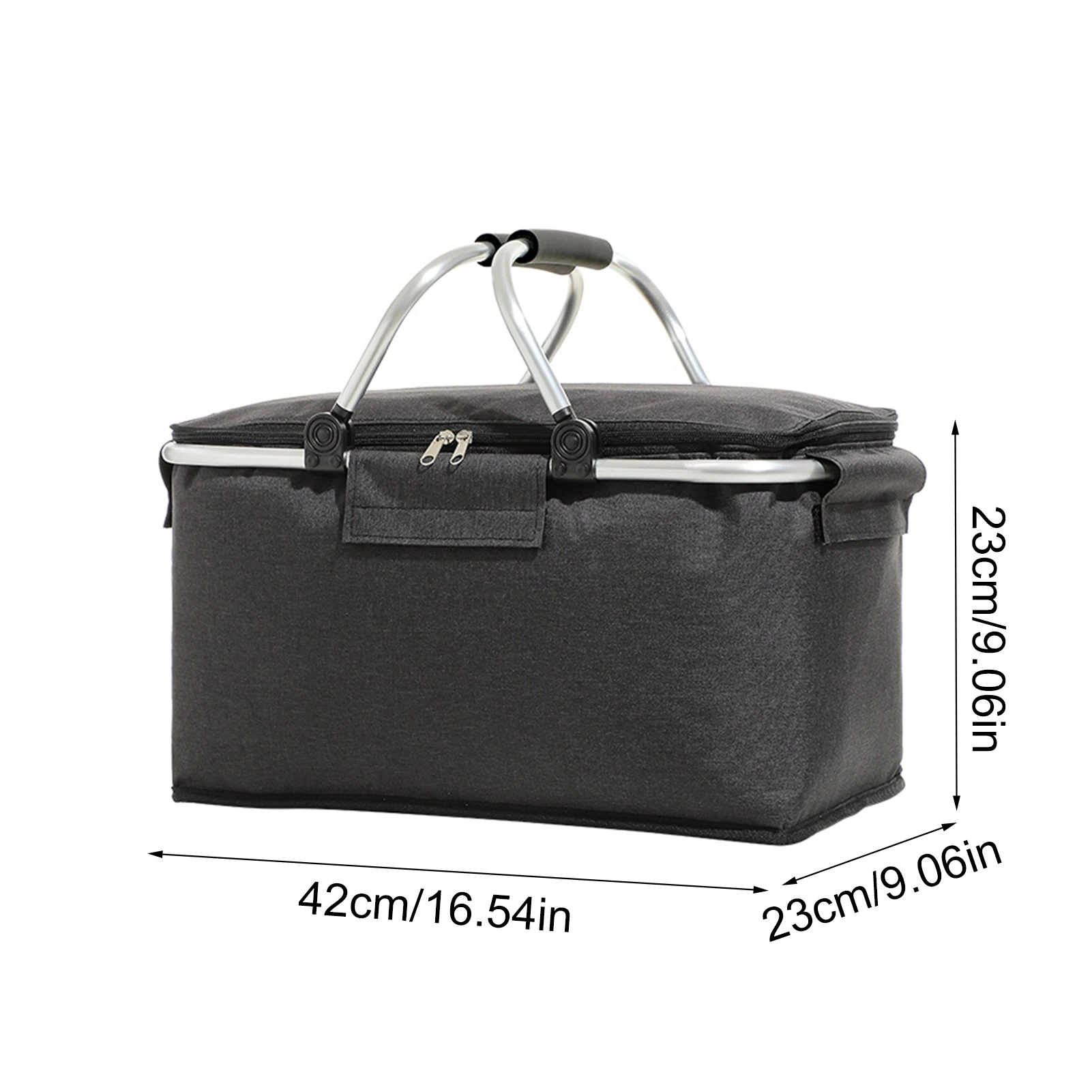 

Collapsible Insulated Lunch Bag Camping Picnic Cooler Bag Basket Storage Bags Lunch Bag Insulated Picnic Cartoon Carry Case