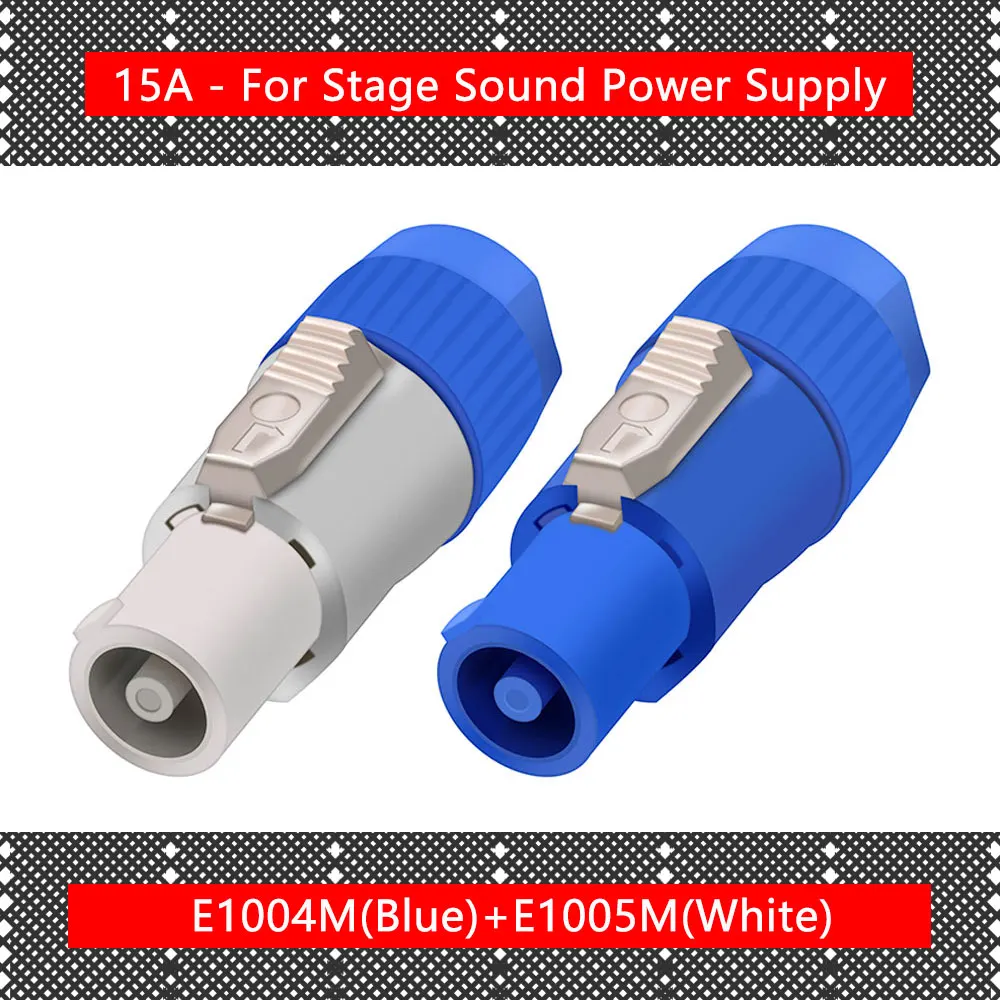 

Разъемы SpeakON PowerCON тип A NAC3FCA+NAC3MPA-1 R E1004+E1005 20 шт