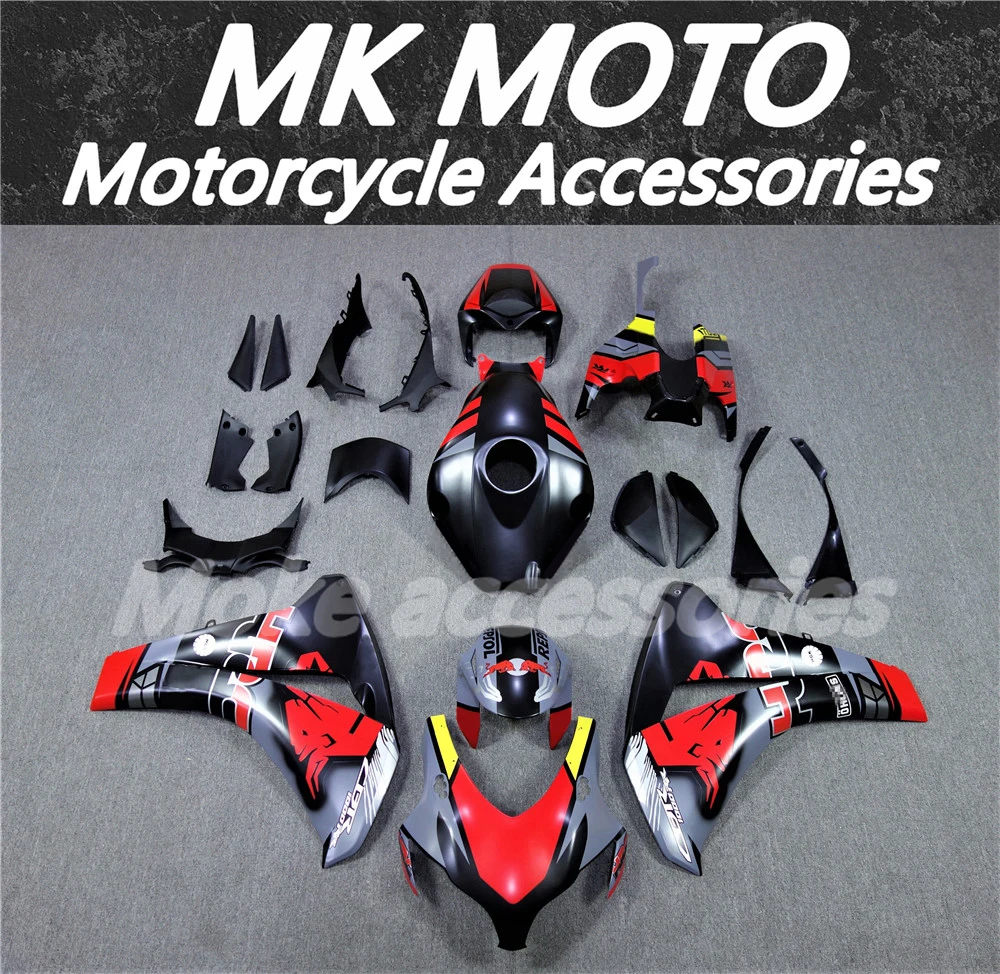 Motorcycle Fairings Kit Fit For Cbr1000rr 2008 2009 2010 2011 Bodywork Set High Quality ABS Injection New Red Black Bull