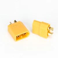 1pairs xt60 plug male female power supply connector for rc lipo battery fpv airplane model racing drone