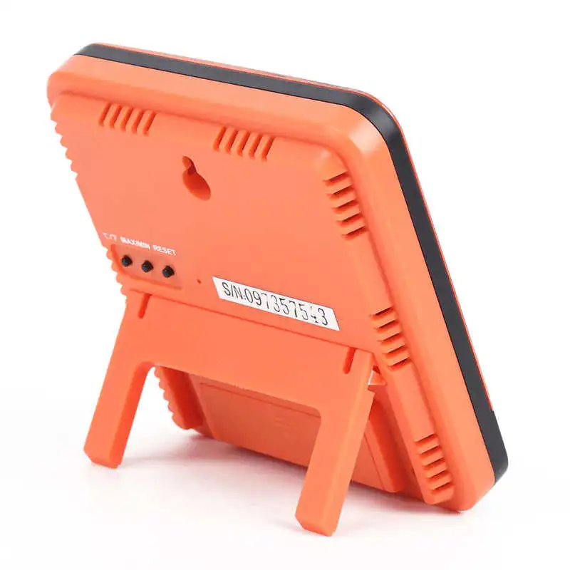 

Indoor Outdoor Temperature Humidity Meter Tester Thermo Hygrometer with Clock Function