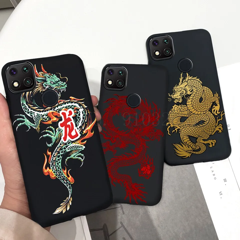 King Series мягкий силиконовый чехол для телефона Xiaomi Redmi 9C 9 C NFC властная задняя крышка