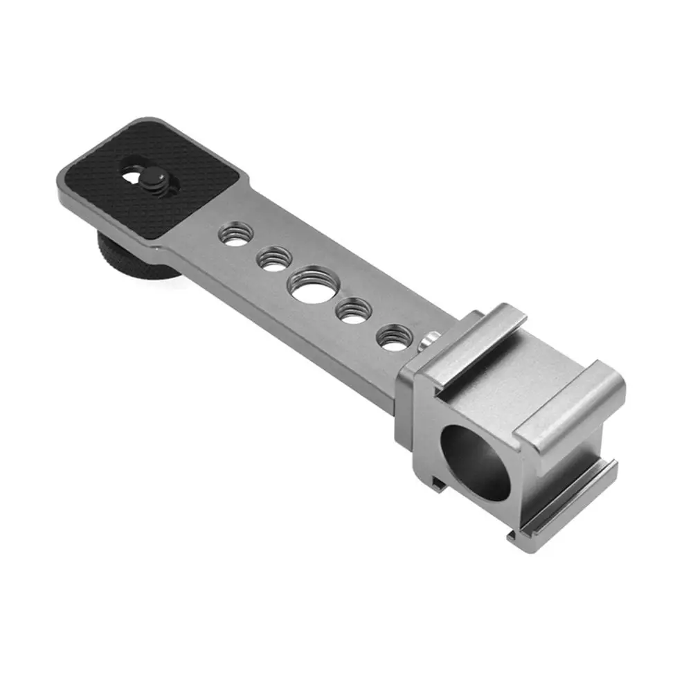 Тройной Холодный башмак крепления микрофон светильник универсально стабильный