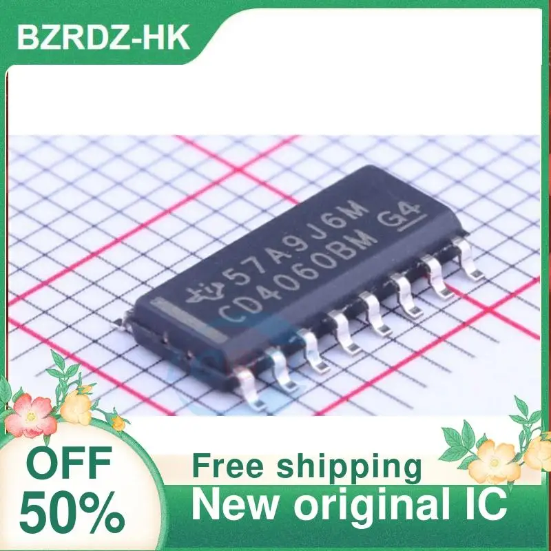 

10-200PCS CD4060BM CD4060BM96 SOP16 New original IC