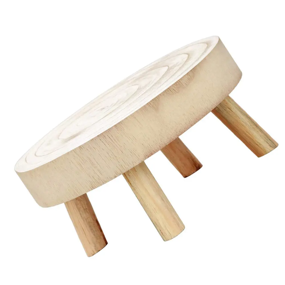 

Multifunctional Wood Planter Pot Flower Stand Rack Standing Bonsai Holder