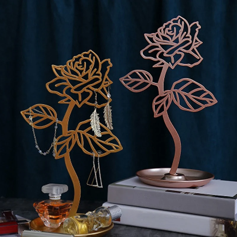 

Home Craft Decoration Earrings Necklace Creative Jewelry Display Stand