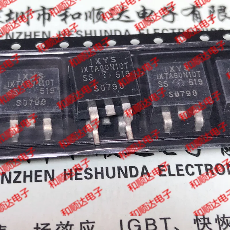 Оригинальный Новый 5 шт/IXTA60N10T TO-263 100V 60A TO263 | Электроника