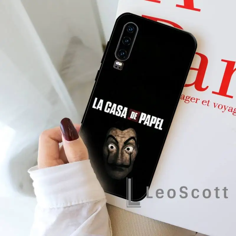 

Spain TV Money Heist House Paper Phone Case For Huawei P20 P30 P40 lite Pro P Smart y7 2019 mate 20 nova 3 mate 20