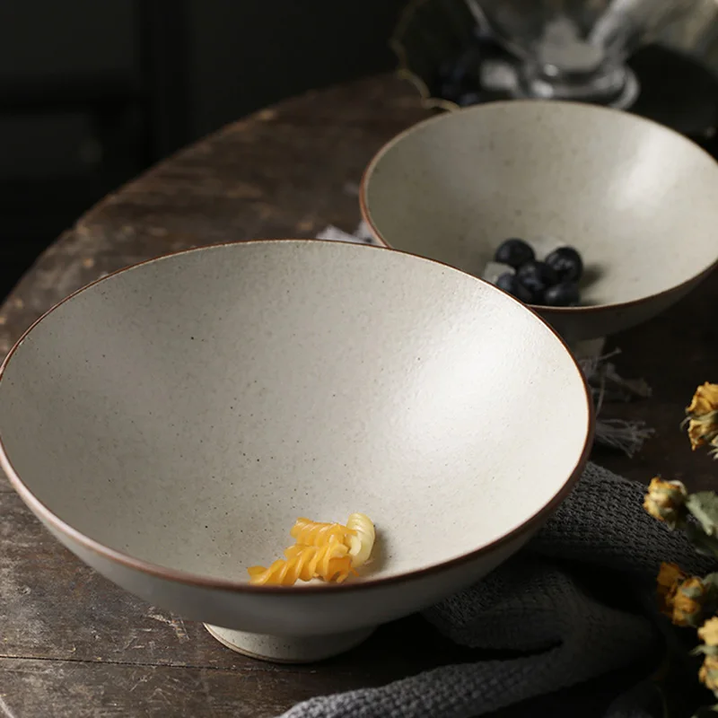 

Japanese style noodle bowl, ceramic bowl, ramen bowl, household ceramic creative hat bowl, commercial large soup bowl, beef nood