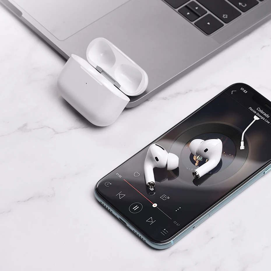 Беспроводные наушники HOCO TWS True с Bluetooth V5.0, сенсорным управлением и шумоподавлением для наушников iOS/Android