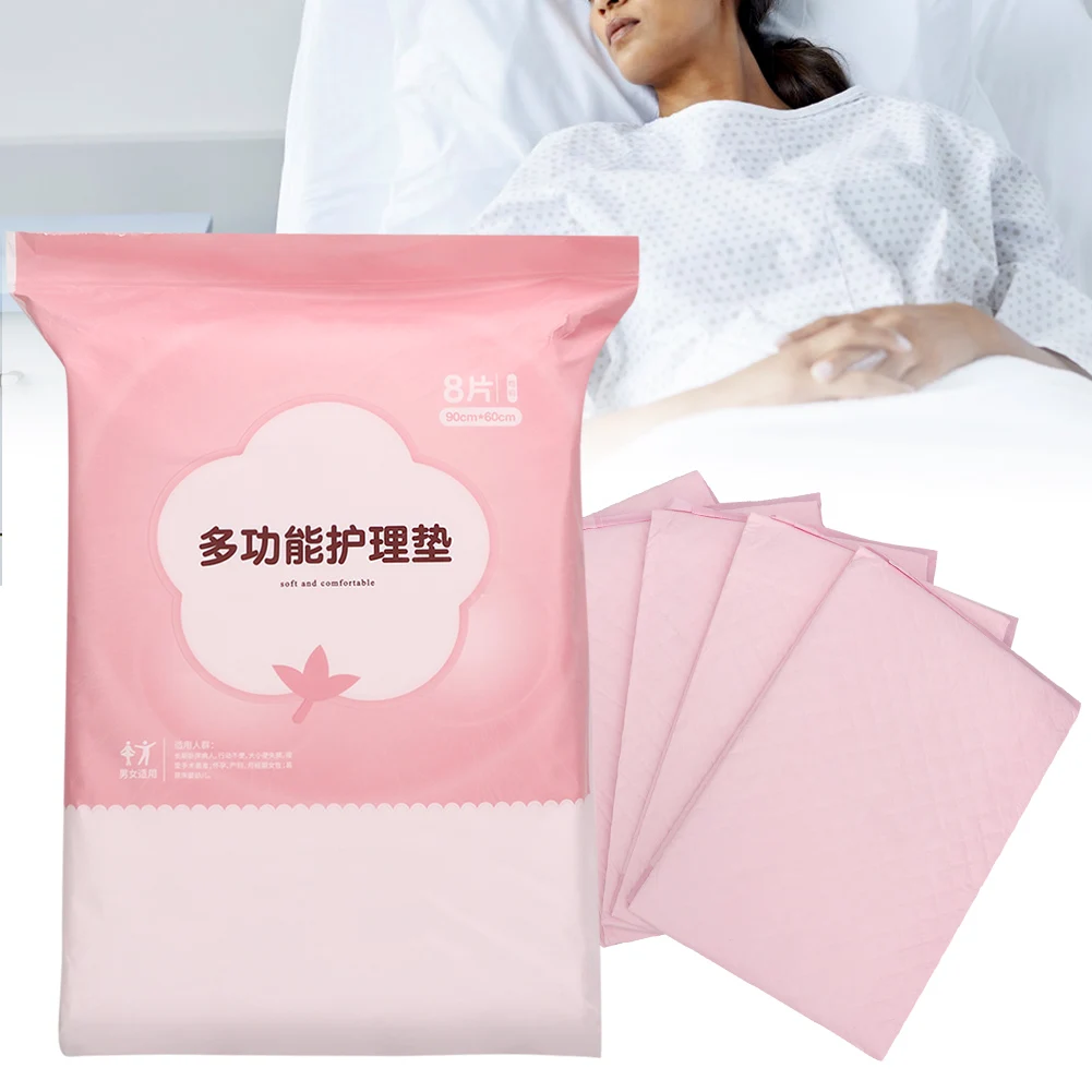 

8pcs Disposable Adult Incontinence Underpad Nursing Pad For Maternal Care Elder Baby Pet Urine Nursing Leak-Proof Breathable Pad