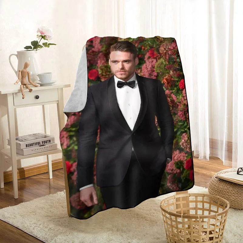 Современное популярное одеяло Ричард Мэдден для дивана/кровати/автомобиля