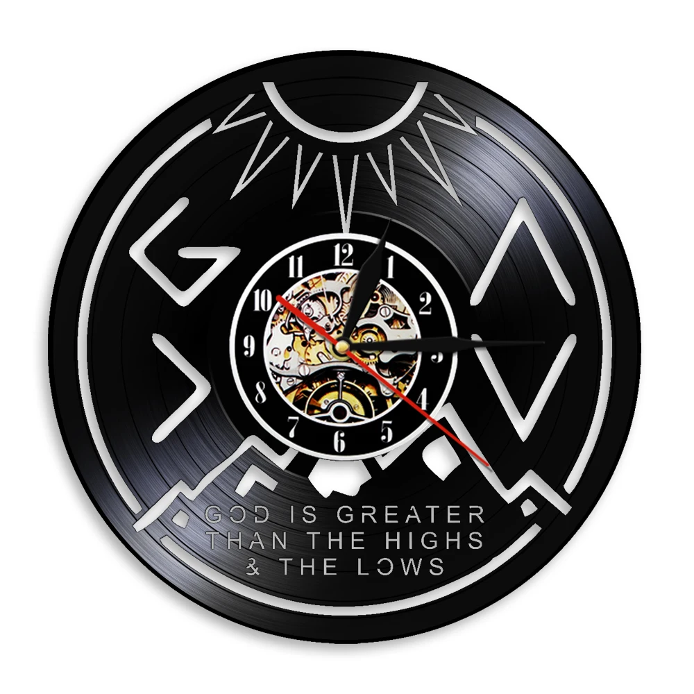 Бог больше чем высокие и низкие вдохновляющие цитаты религиозные виниловые