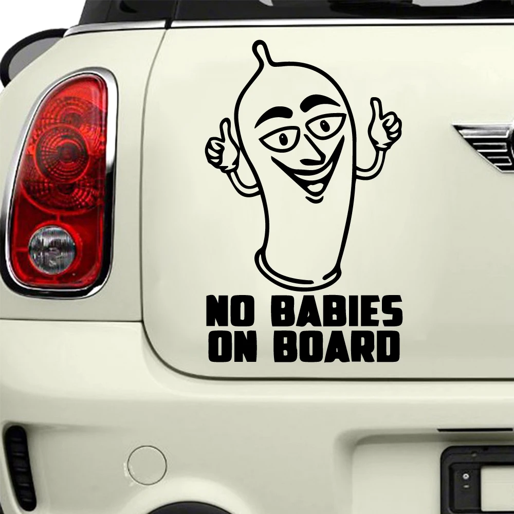 

Cartoon Baby shut device Auto Stickers On The Car Car Stickers Window Decal Vinyl Art Pattern Art Car Body Stickers Waterproof