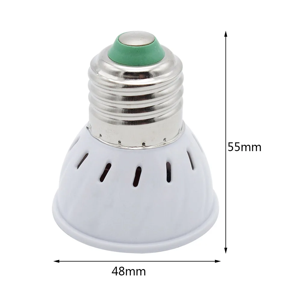 4 Вт 6 8 E27 E14 GU10 MR16 B22 220 В Светодиодная лампа прожектор 48LED 60LED 80LED 2835SMD люстра Замена