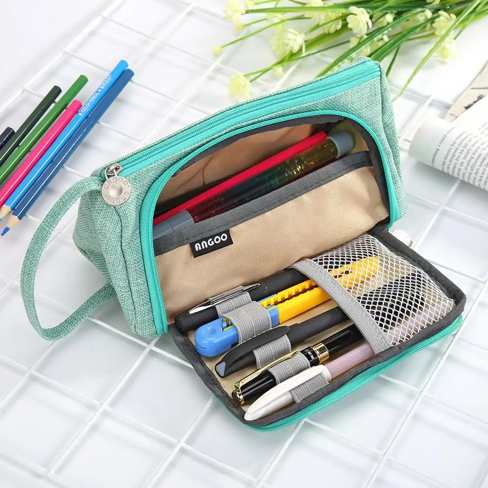 

Fluorescent Film Label Paper Sticky Note Sticker Pencil Case Large Capacity Handbag Necessary Household Office Students Supplies