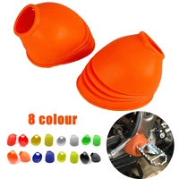 motorcycle rubber foot peg cover dirt bike off road pedal protector for ktm exc excf xc xcf xcw xcfw mx egs sx sxf sxs smr